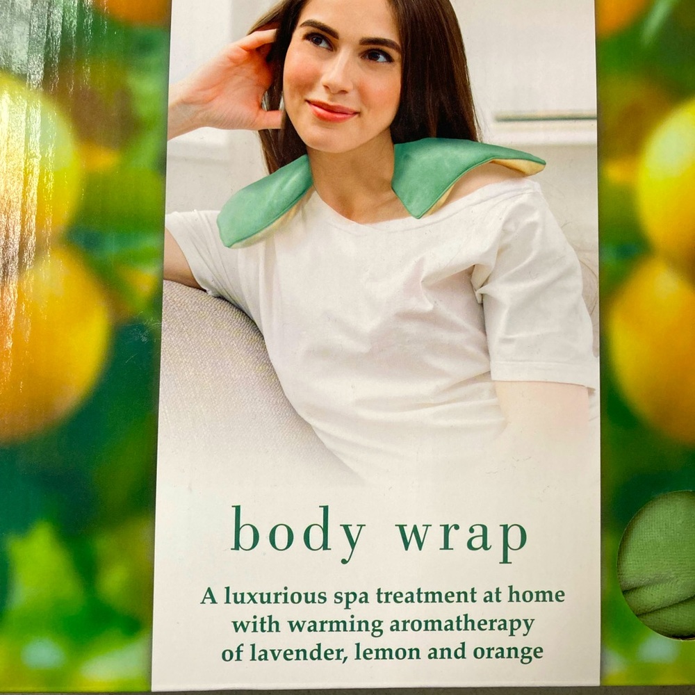 NWT Home spa microwaveable bean bag